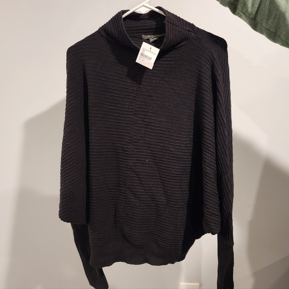 French Connection Black Turtleneck Sweater